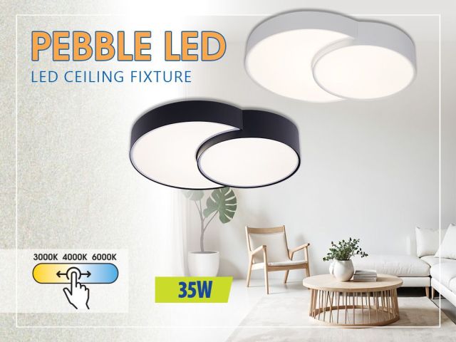 PEBBLE LED – осветление с природни форми