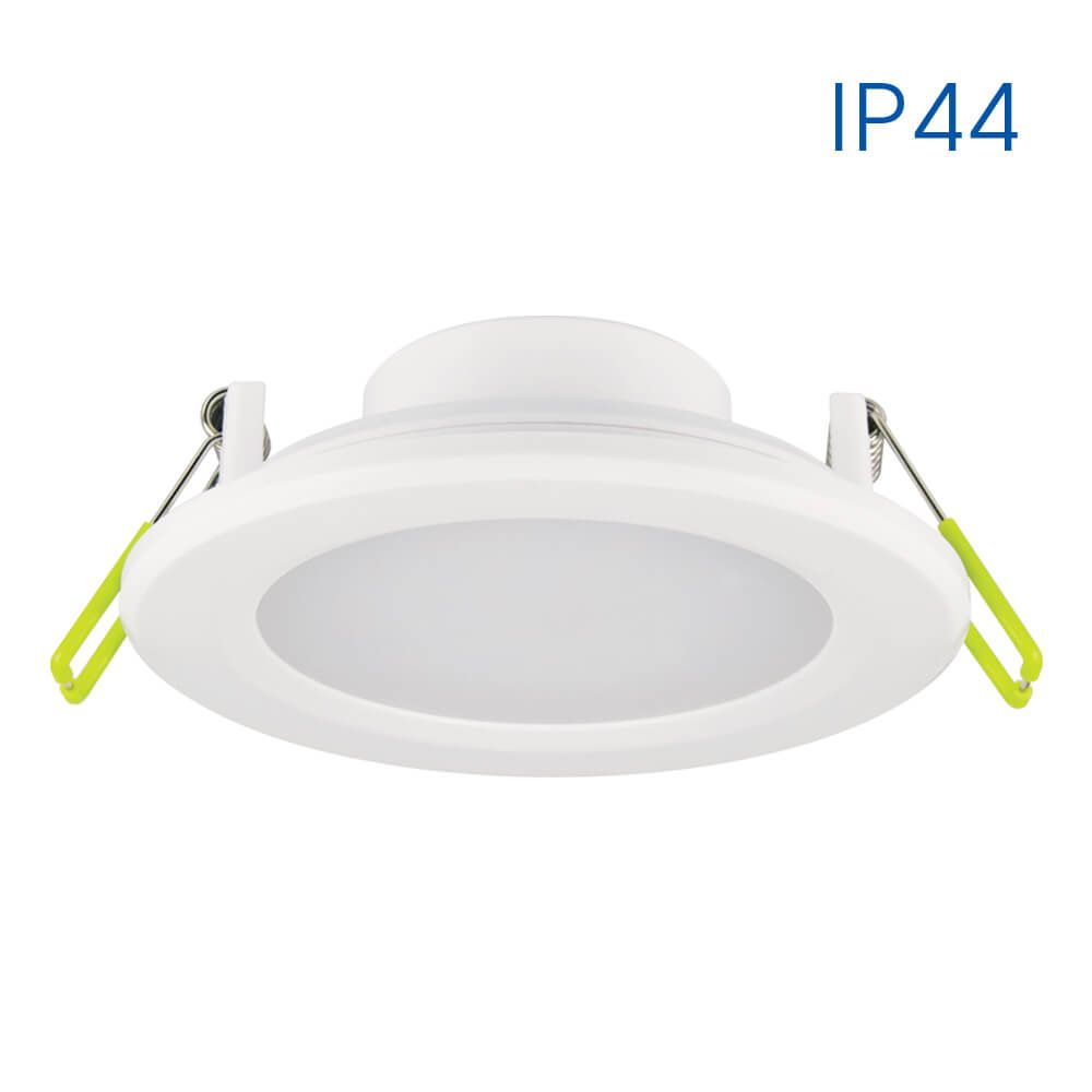 Влагозащитена LED луна за вграждане PUNTO LED ∙ 9W ∙ бял ∙ 3000K