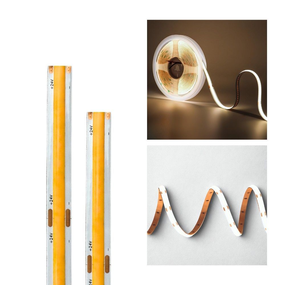 LED лента ELIT LED ∙ 320 COB ∙ 24VDC ∙ 6400K ∙ 5м