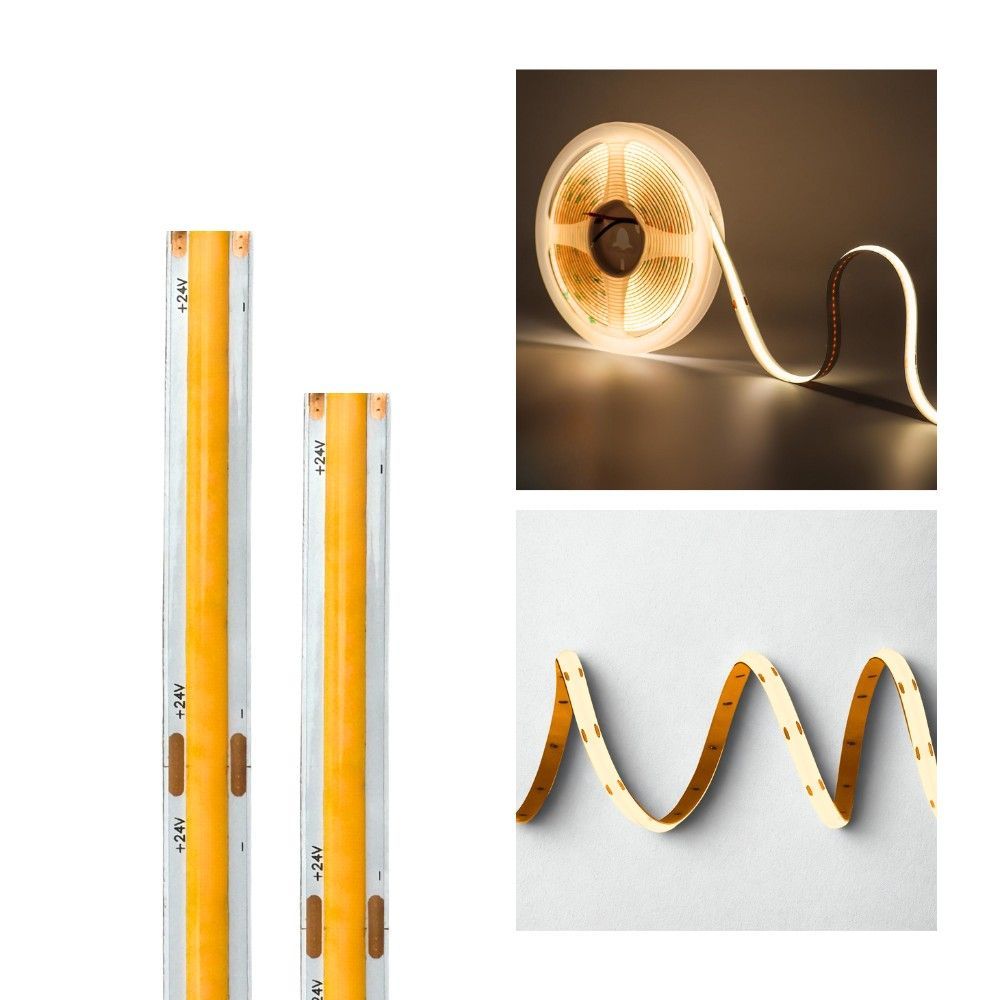 LED лента ELIT LED ∙ 320 COB ∙ 24VDC ∙ 4000K ∙ 5м