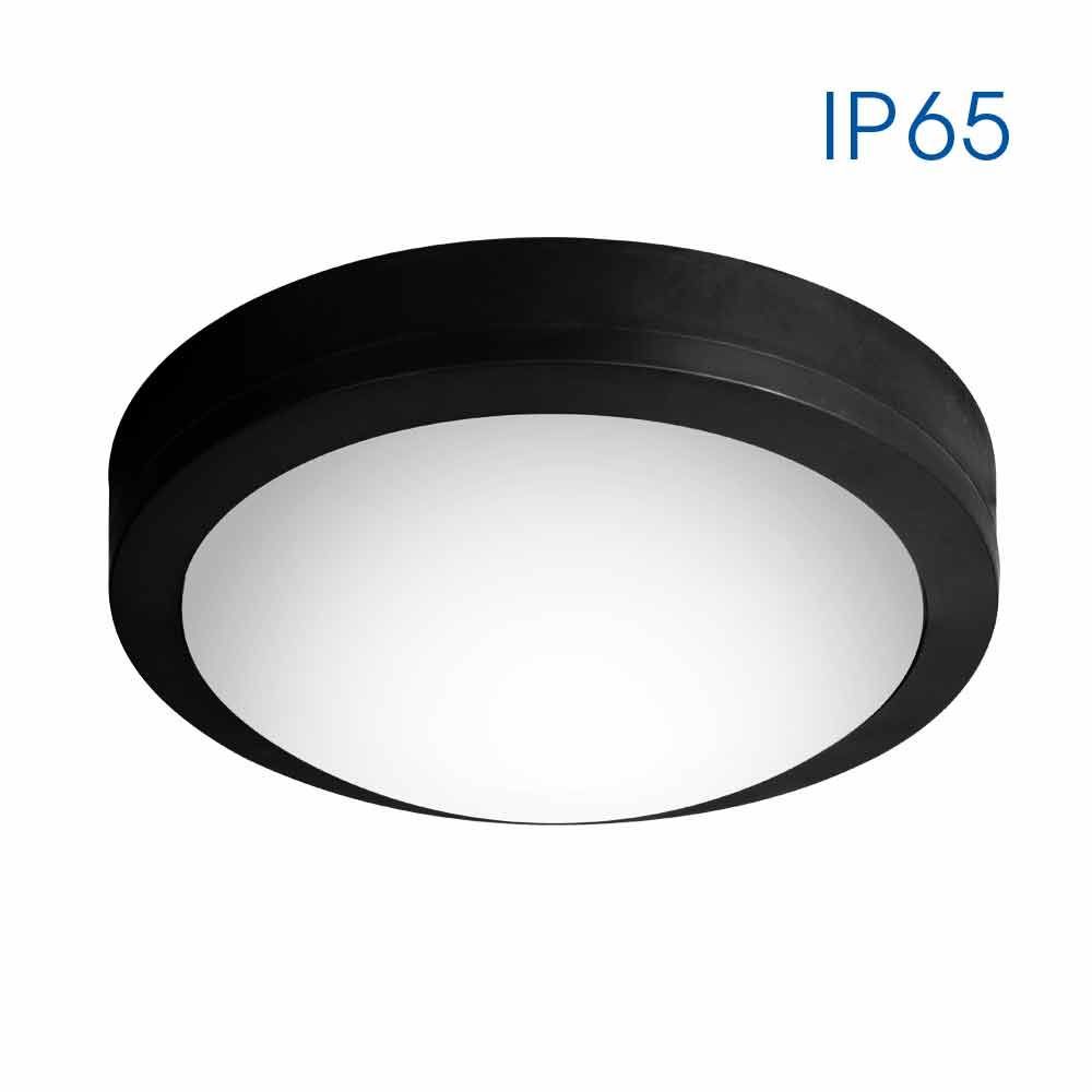 LED плафониера MEZZO/R LED ∙ 18W ∙ черен ∙ 4000K ∙ IP65