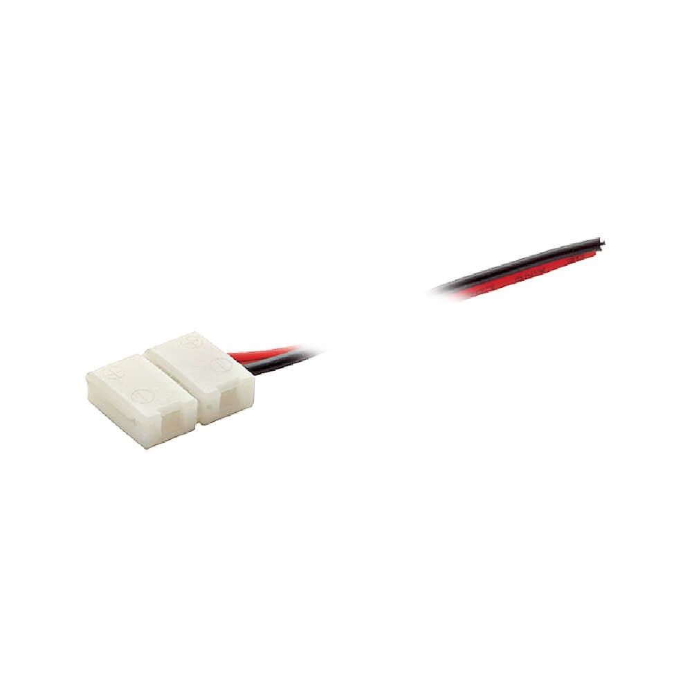 Свързващ елемент за LED ленти CONNECTOR ∙ 8 mm ∙ SMD3528 ∙ POWER LEAD 15 см